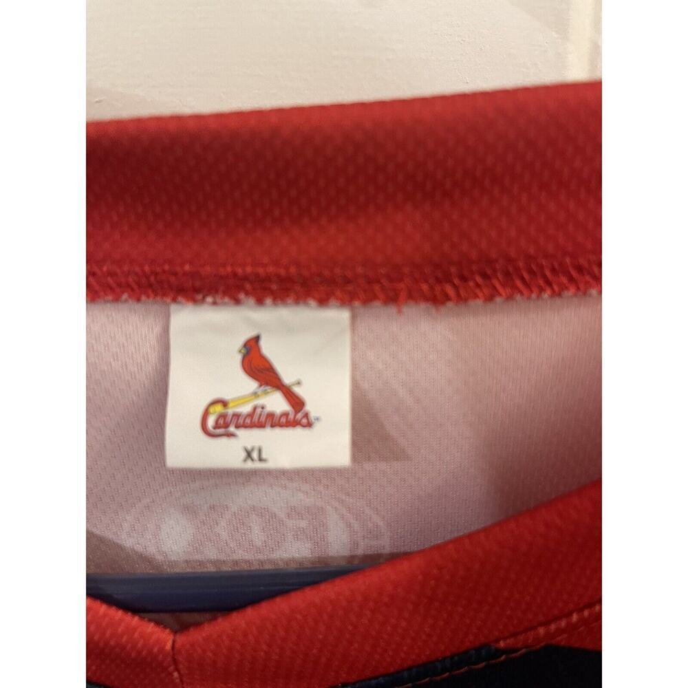 Saint Louis Cardinals Fox Sports Midwest Lightweight jersey Size XL large - Picture 2 of 3